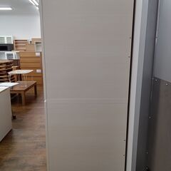 ★ジモティ割あり★  ワードローブ ホワイトベージュ H180×D72×W110 クリーニング済み MT1560の画像
