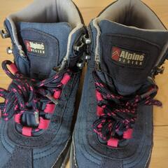 アルパイン　トレッキングシューズ　登山靴　23.5の画像