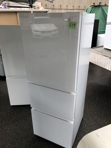 NO 219 北九州市内配送設置無料✨ 2023年　Hisense 冷蔵庫 HR-GC28E2W 283L 美品
