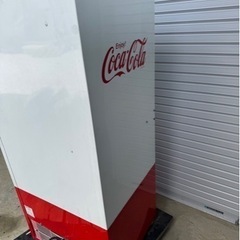 サンデン　ボトル飲料自動販売機　瓶コーラ自販機　コカコーラ　レトロ　実働の画像