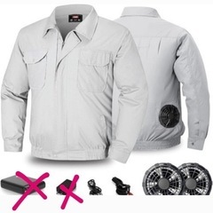 新品未使用　空調服　ファンセット(バッテリーはつきません)