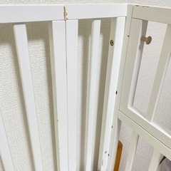 パタンⅡ 折りたたみ　ミニ ベビーベッド 大和屋の画像