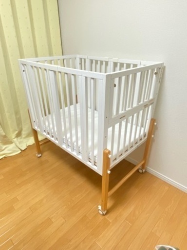 パタンⅡ 折りたたみ　ミニ ベビーベッド 大和屋