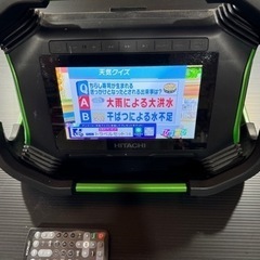 HITACHI ハイコーキ　Bluetoothスピーカー TV ラジオの画像