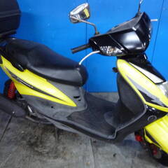 YAMAHA シグナス125XSR 黒/黄 自賠加入で乗れます ...