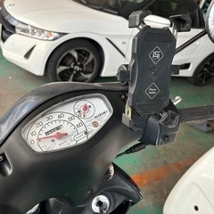 原付バイク スズキLet'sの画像
