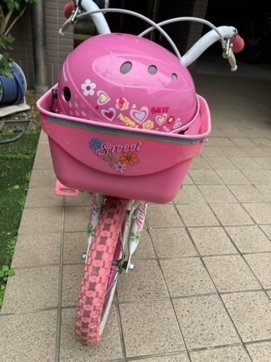 コマ付き　キッズ自転車