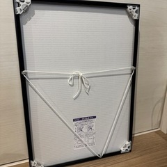アルミ額縁 スリムエイト B3 ブラック の画像