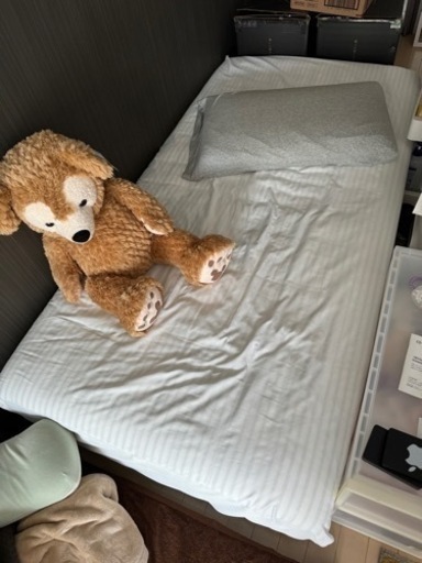 ベッドとオーブンレンジ