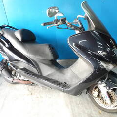 YAMAHA マジェスティ125-Fi 黒 格安提供車 クランキ...