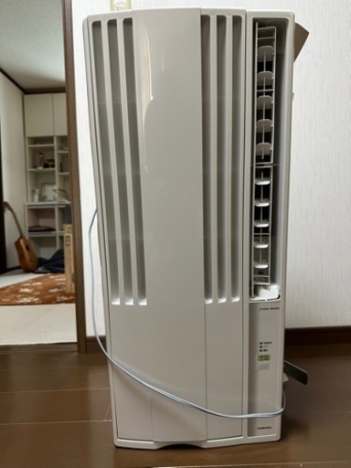 「現在交渉中」工事不要で付けられる！除湿冷房タイマー付き窓用エアコン