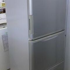 ID:G60193802　冷蔵庫　３ドア　350L　シャープ　17年式　※キズ有