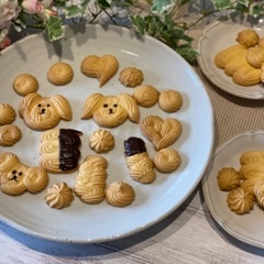 小学生対象　米粉の絞り出しクッキーの画像