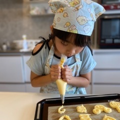 小学生対象　米粉の絞り出しクッキーの画像