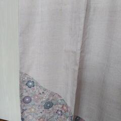 紬訪問着の画像