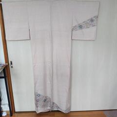 紬訪問着の画像