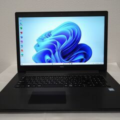 バッテリー◎ フルHD 17.3 NEC ノートPC LAVIE NS850/N Core i7-8565U windows11 home 12GB SSD256GB  カメラあり オフィス (780)
