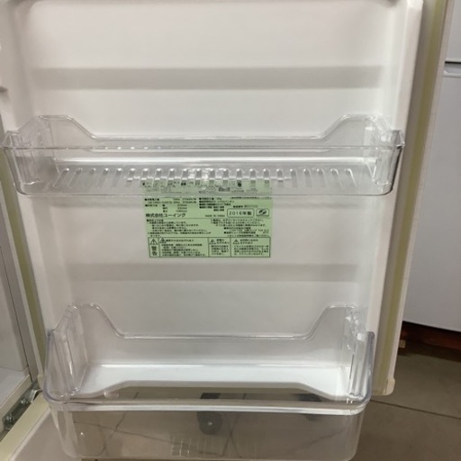 U-ING  ユーイング　冷蔵庫　UR-F110H  2016年製  110L