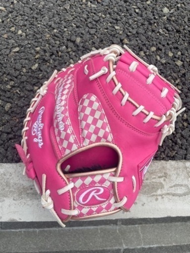 美品 激レア キャッチャーミット 軟式 ローリングス 一般用