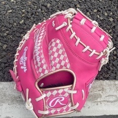 美品 激レア キャッチャーミット 軟式 ローリングス 一般用