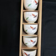 　たち吉　湯呑５個	直径８．５ｃｍ×６ｃｍ		の画像