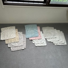 使い古しタオル　毛布