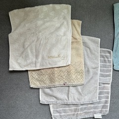 使い古しタオル　毛布の画像