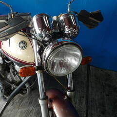 YAMAHA SRV250S 白/赤 格安提供車 エンジン始動確認 半額配送キャンペーン 期間限定車体価格 現状渡し諸経費￥0- 横浜 P-Yardの画像