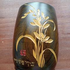 竹製小物入れ？(韓国土産物)