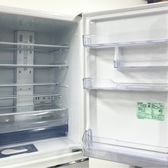 SNT501 高年式!! 三菱 2019年式 ノンフロン冷凍冷蔵庫 3ドア 自動製氷 MR-CX37E ホワイト　美品 SNT501 高年式!! 三菱 2019年式 ノンフロン冷凍冷蔵庫 3ドア
