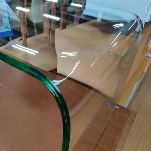 愛品倶楽部柏店】 コンチネンタルファニチャー ガラステーブル