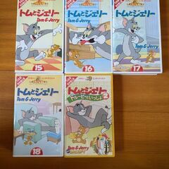 VHS ビデオ トムとジェリー 5本セット 300円 (すー) 名古屋の