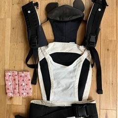 中古　アップリカ ベルトフィットコラン ディズニーモデル ミッキー　抱っこひもの画像