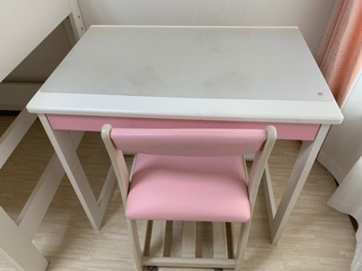 ※終了※ロフトベッド★ シングルサイズ 学習机 引き出し収納棚　セット