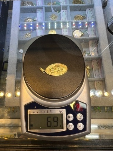 18金トップ　18金ネックレス　喜平ネックレス