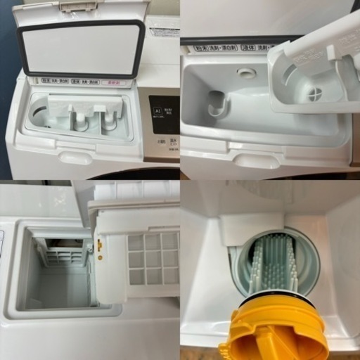 I372 🌈 ジモティー限定価格！ 大容量！ HITACHI ドラム式洗濯乾燥機 （洗濯：11.0㎏ 乾燥：6.0㎏） ⭐ 動作確認済 ⭐ クリーニング済