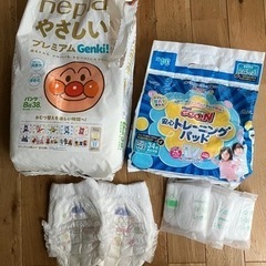 プレミアムゲンキー メリーズ オムツ BIGサイズ トレーニングパッド セット の画像