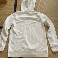 H&M 白 NewYorkプリント パーカー Lサイズの画像