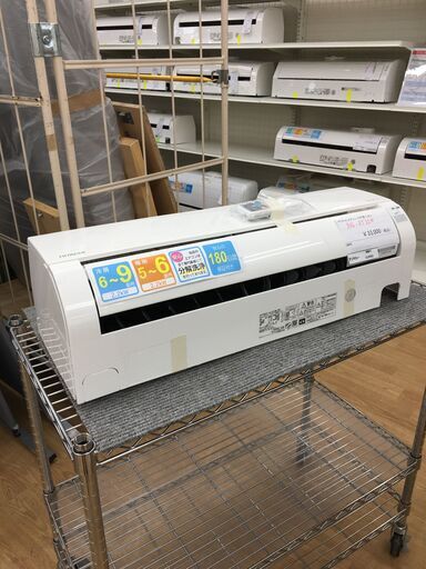 ★ジモティ割あり★ HITACHI　日立.. エアコン  2.2kw 22年製 室内機分解洗浄 SJ6083