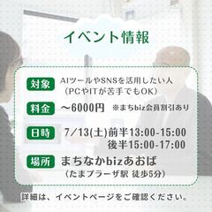 ChatGPT/Gemini/Canvaで最速！動画1本からSNS投稿まで自動化！ - イベント