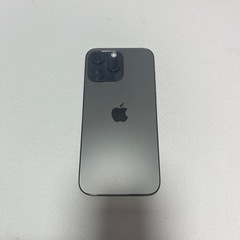 バッテリー87%　iPhone14 promax 126GB au スペースブラックの画像