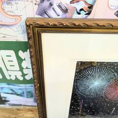 【愛品倶楽部柏店】複製画 山下 清 リトグラフ 長岡の花火 126/300 あずま工芸の画像