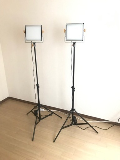 ★撮影用LEDライト2セット★引取り可能な方