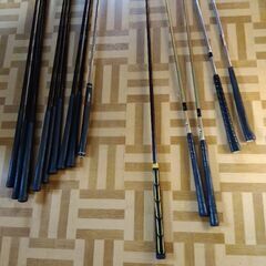 ゴルフバック　クラブ一式の画像