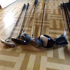 ゴルフバック　クラブ一式の画像
