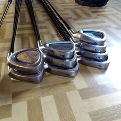 ゴルフバック　クラブ一式の画像