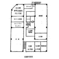 新宿貸店舗（一部）！駐車場あり！飲食店可✨男女別トイレ、　冷房　...