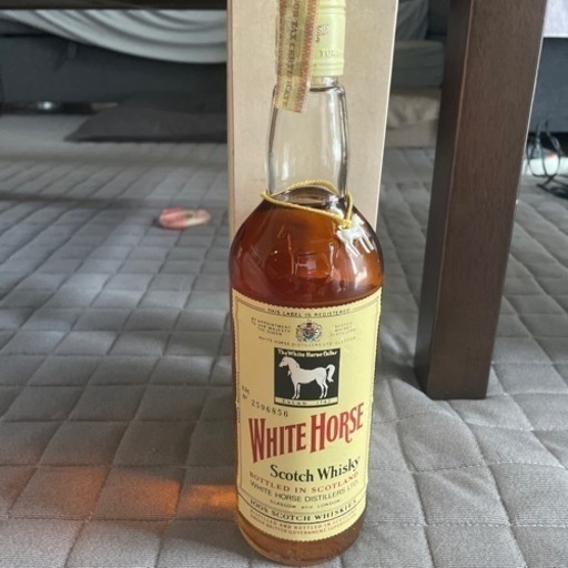 超レア　60’〜70's初頭　ホワイトホース　Fine old表記無し 古酒 ウイスキー ブランデー コニャック