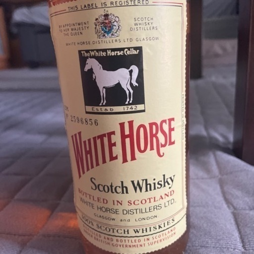 超レア 60'〜70's初頭 ホワイトホース Fine old表記無し 古酒