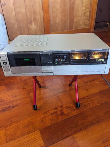 ♬ 完動品  DENON  カセットデッキ ♬